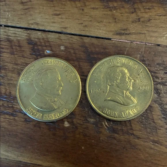 10 President Token Commemerative Coins - Picture 10 of 11